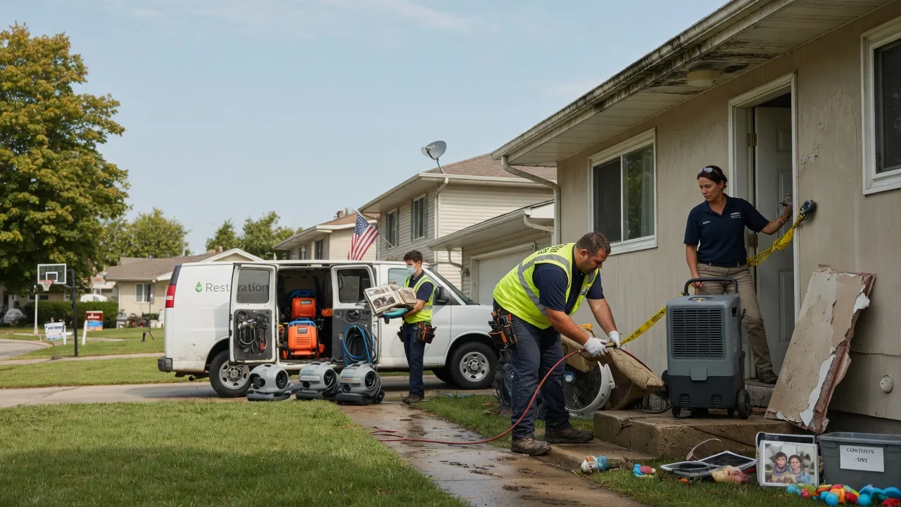 Water Damage Restoration in Rice, TX near me